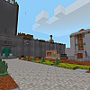 EX-E Cana Castle - Inner wall and main alley